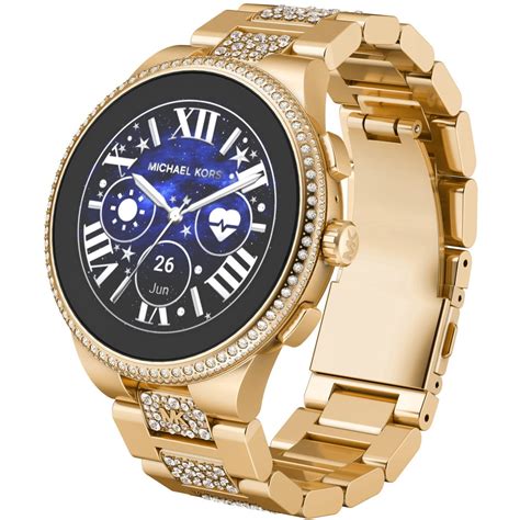 michael kors face watch fossil|mk gen 6 smartwatch.